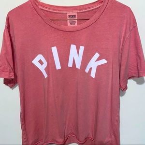 Pink Crop Tee